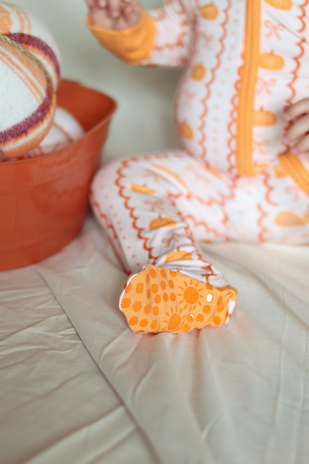 Penny Pumpkin Footie